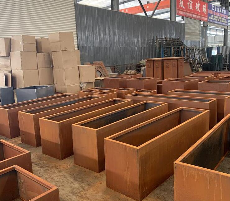 林芝耐候钢板花箱